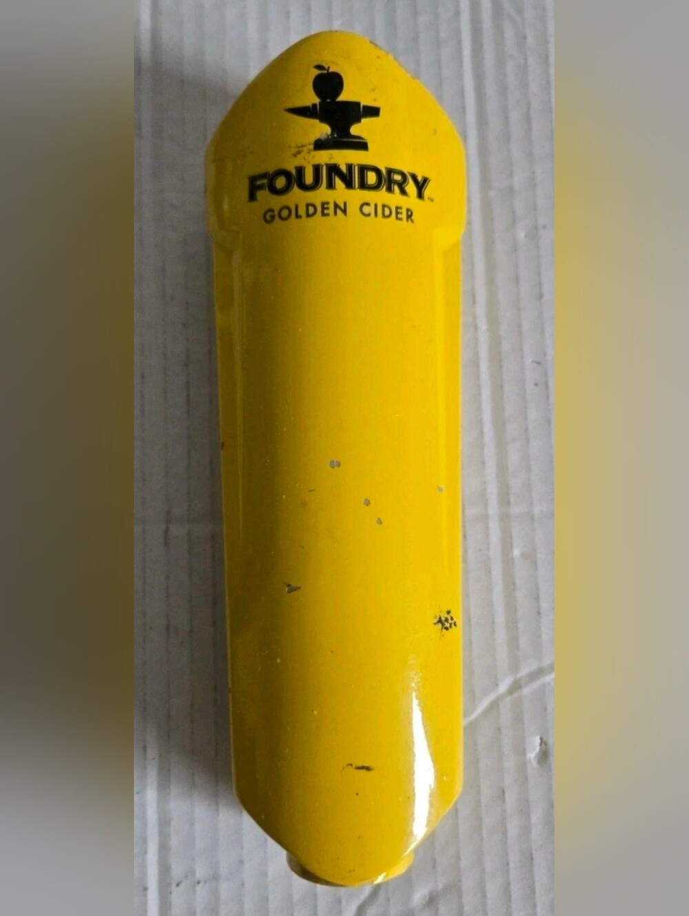 Foundry Golden Cider Yellow Beer Tap